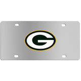 Green Bay Packers Steel License Plate Wall Plaque - Siskiyou Buckle