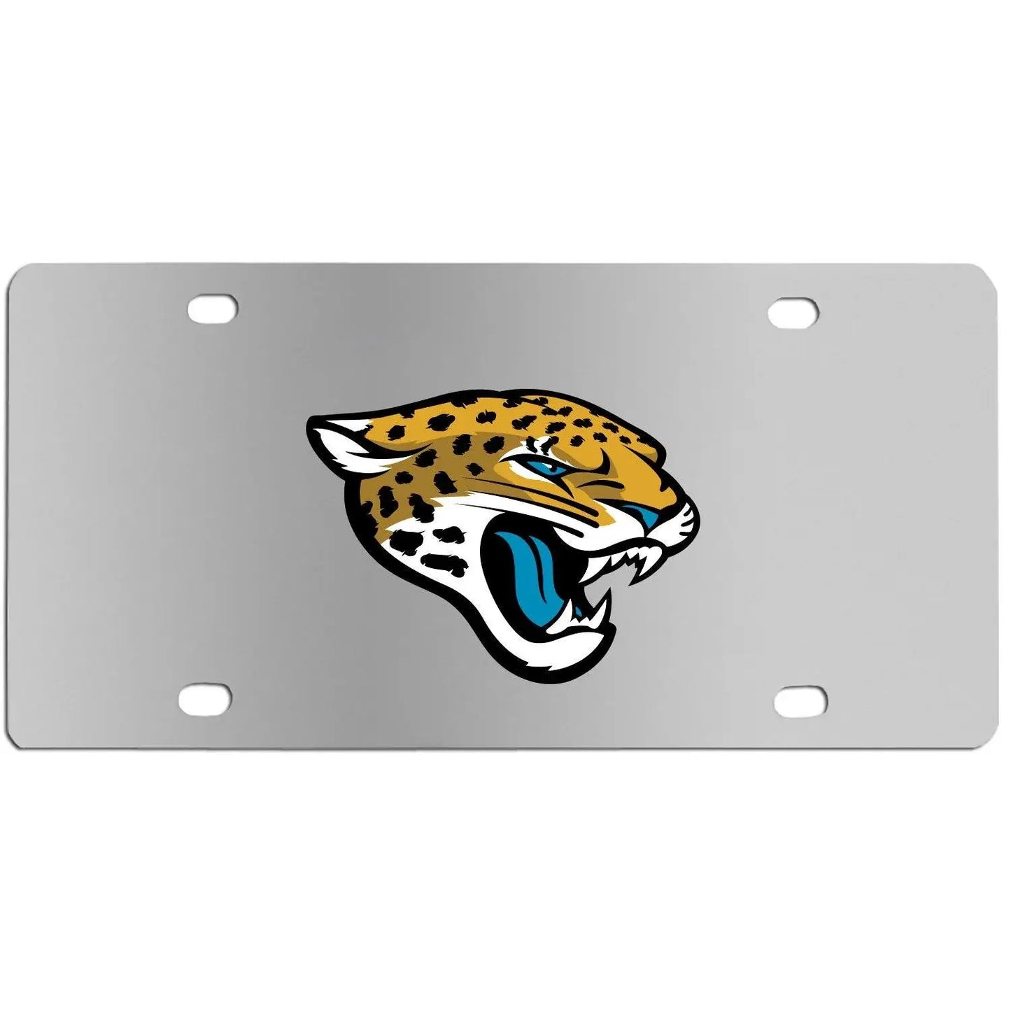 Jacksonville Jaguars Steel License Plate Wall Plaque - Siskiyou Buckle - Flyclothing LLC