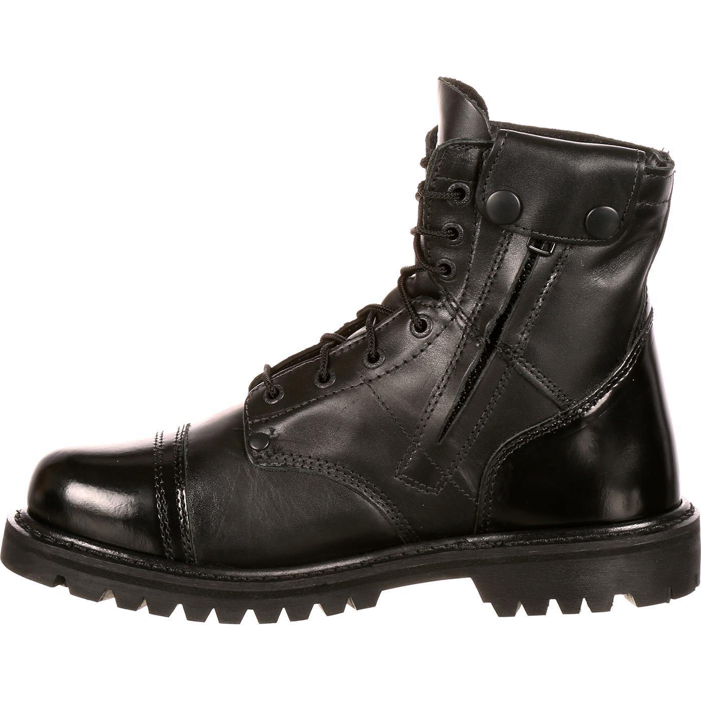 Rocky Side Zipper Jump Boot - Flyclothing LLC