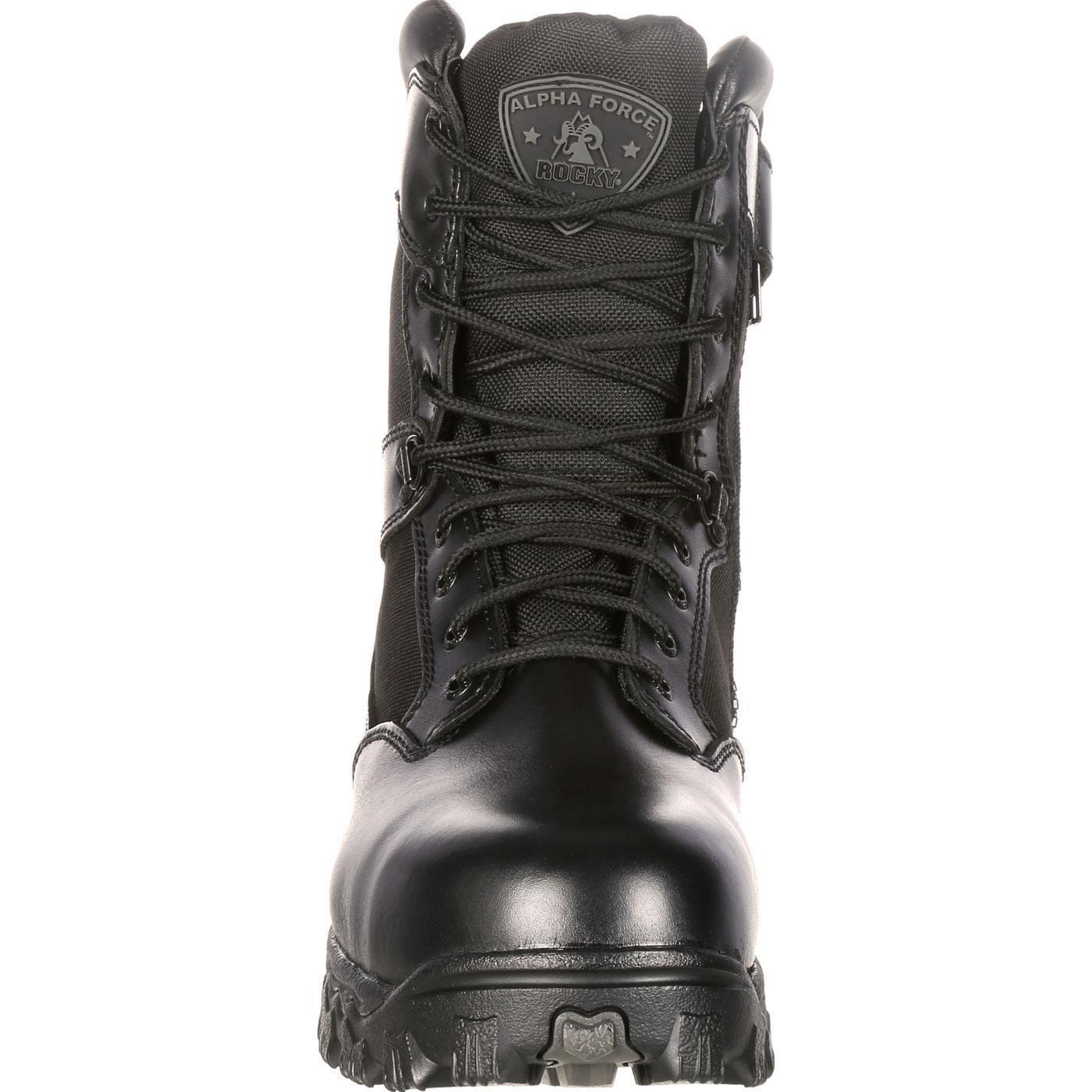 Rocky Alpha Force Zipper Waterproof Public Service Boot - Rocky