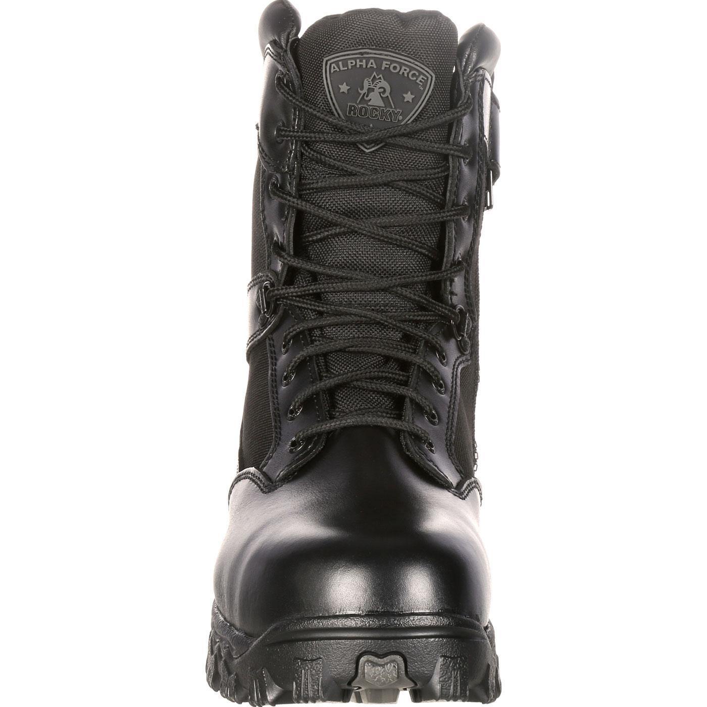 Rocky Alpha Force Zipper Waterproof Public Service Boot - Flyclothing LLC