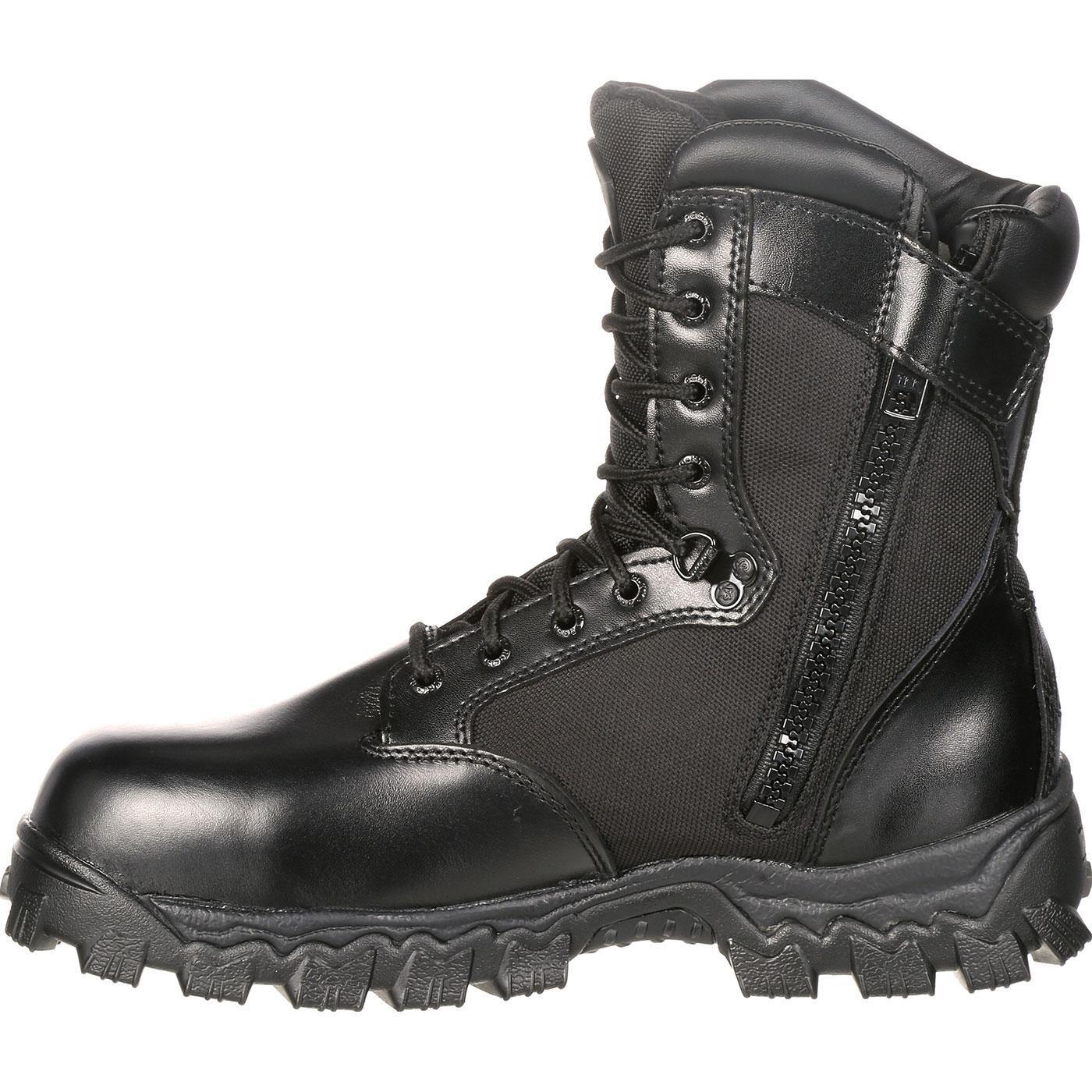 Rocky Alpha Force Zipper Waterproof Public Service Boot - Flyclothing LLC