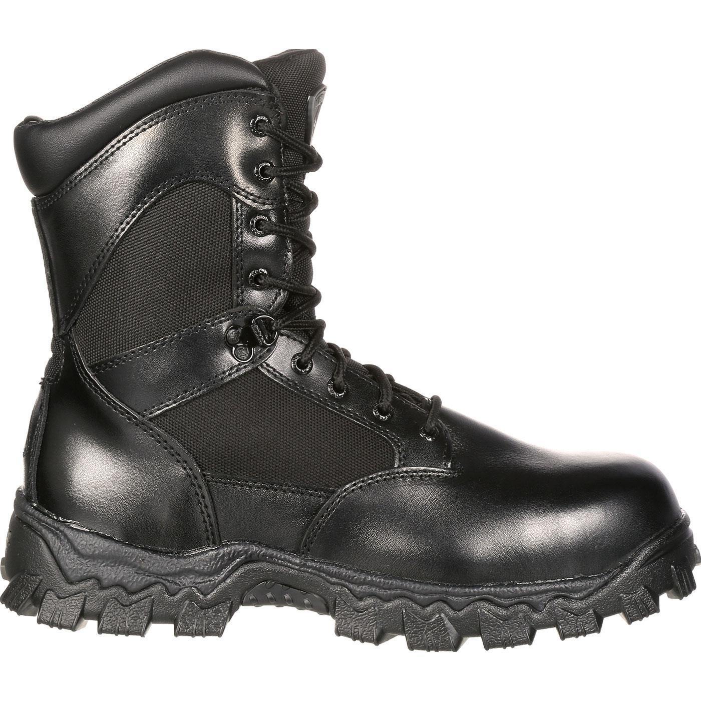 Rocky Alpha Force Zipper Waterproof Public Service Boot - Flyclothing LLC