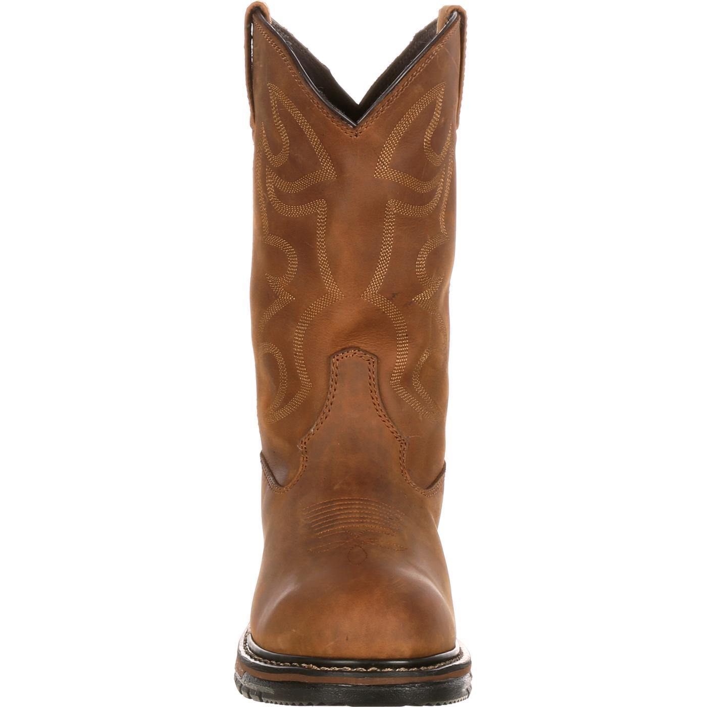 Rocky Original Ride Branson Roper Waterproof Western Boots - Flyclothing LLC