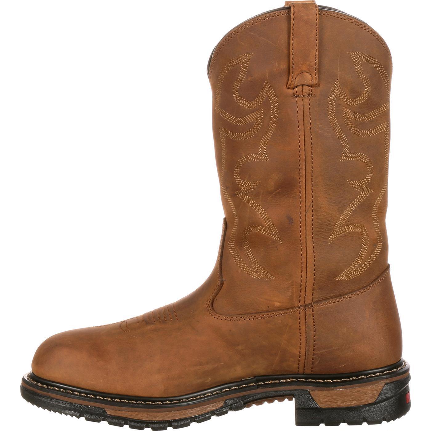 Rocky Original Ride Branson Roper Waterproof Western Boots - Flyclothing LLC