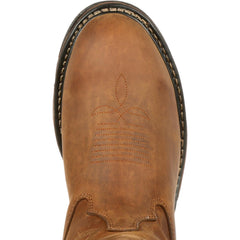 Rocky Original Ride Branson Roper Waterproof Western Boots - Rocky