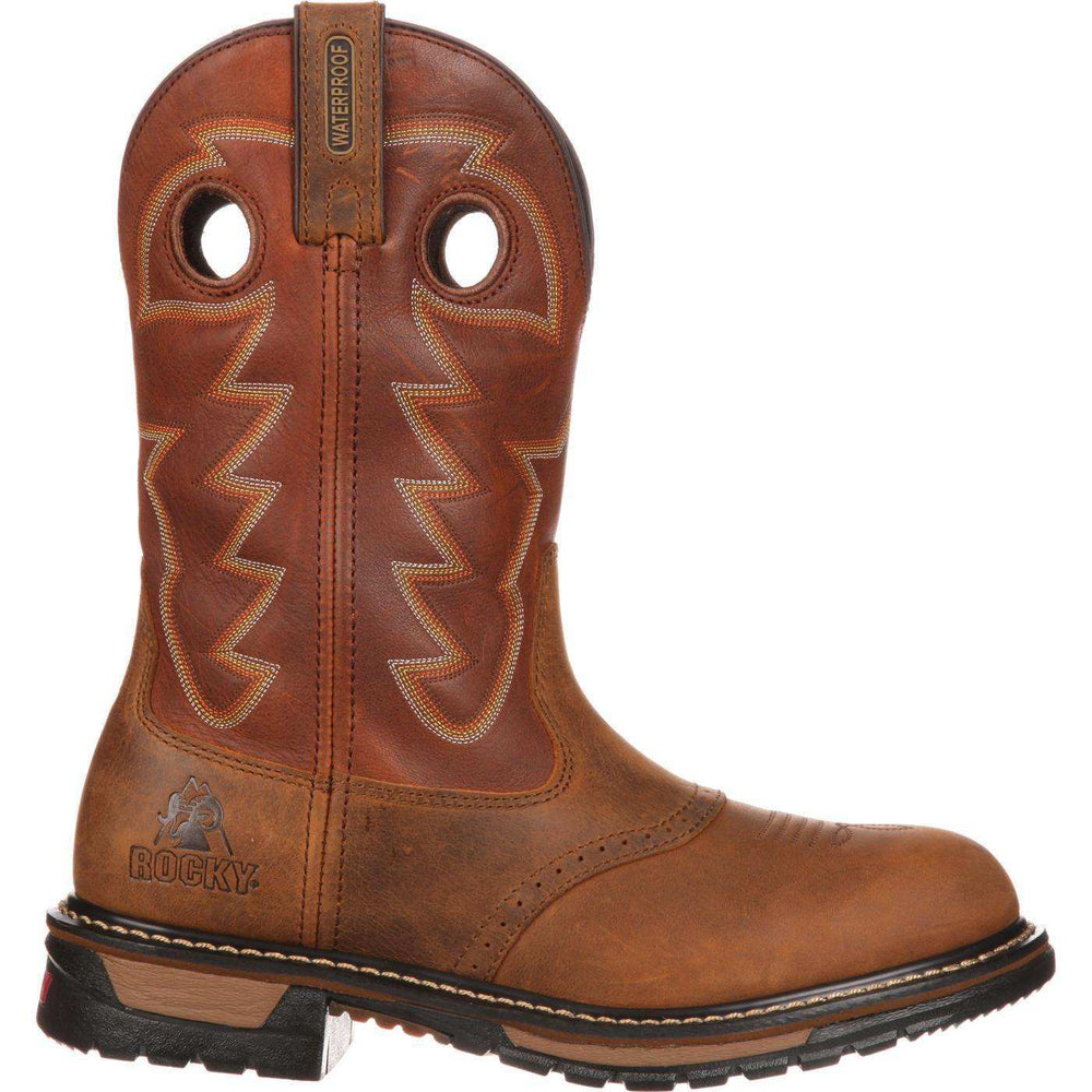 Rocky Original Ride Branson Saddle Roper Western Boot - Rocky - Flyclothing LLC