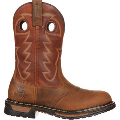 Rocky Original Ride Branson Saddle Roper Western Boot - Rocky