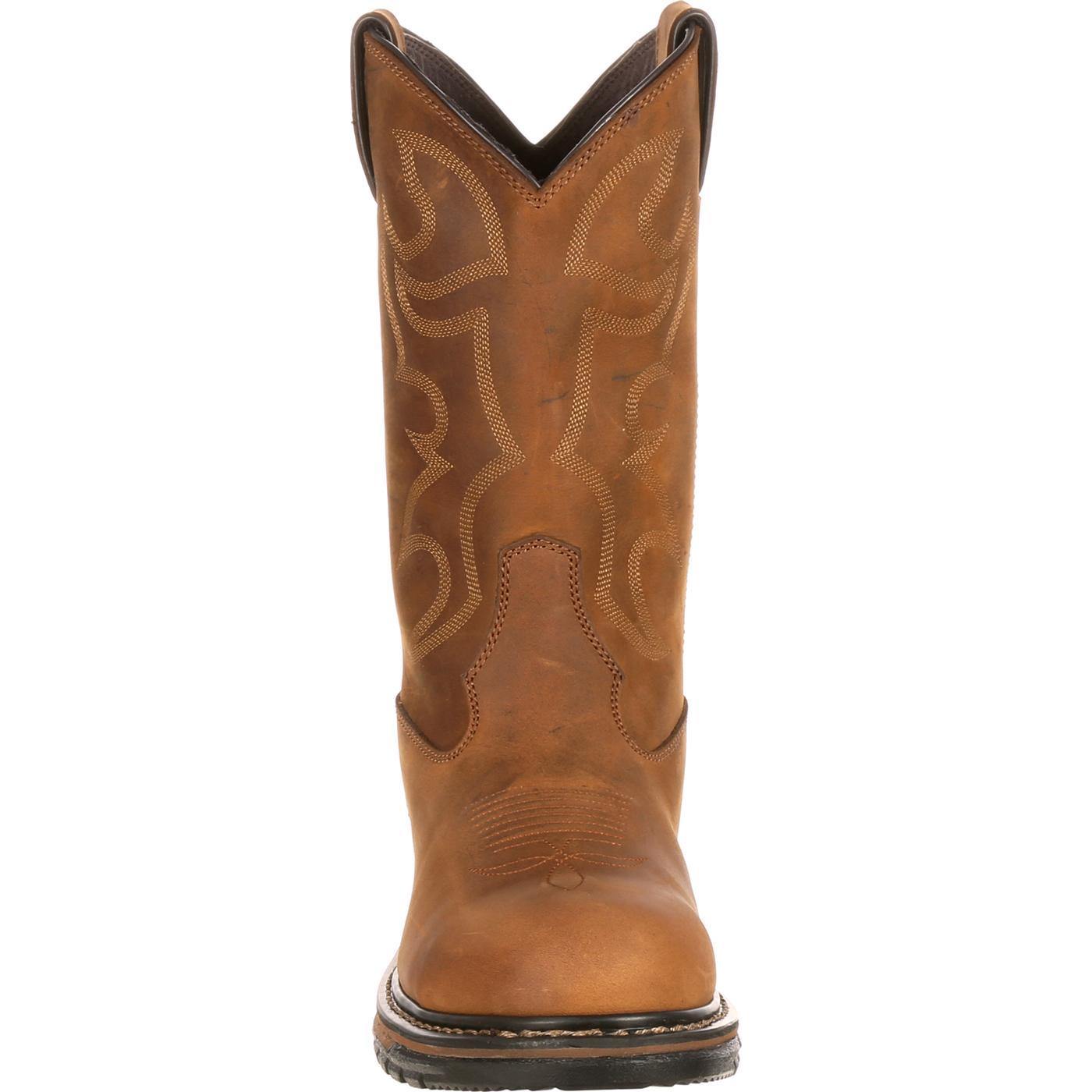 Rocky Original Ride Branson Steel Toe Waterproof Western Boots - Flyclothing LLC