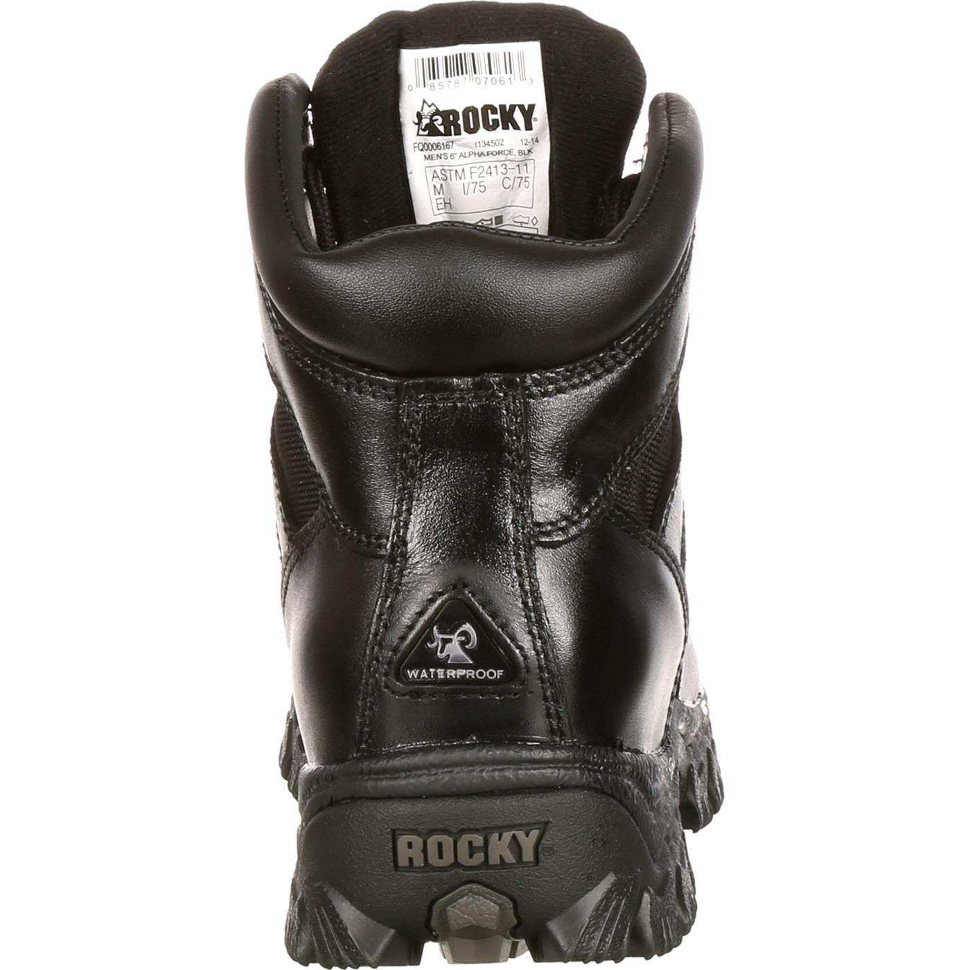 Rocky Alpha Force Composite Toe Waterproof Public Service Boot - Flyclothing LLC