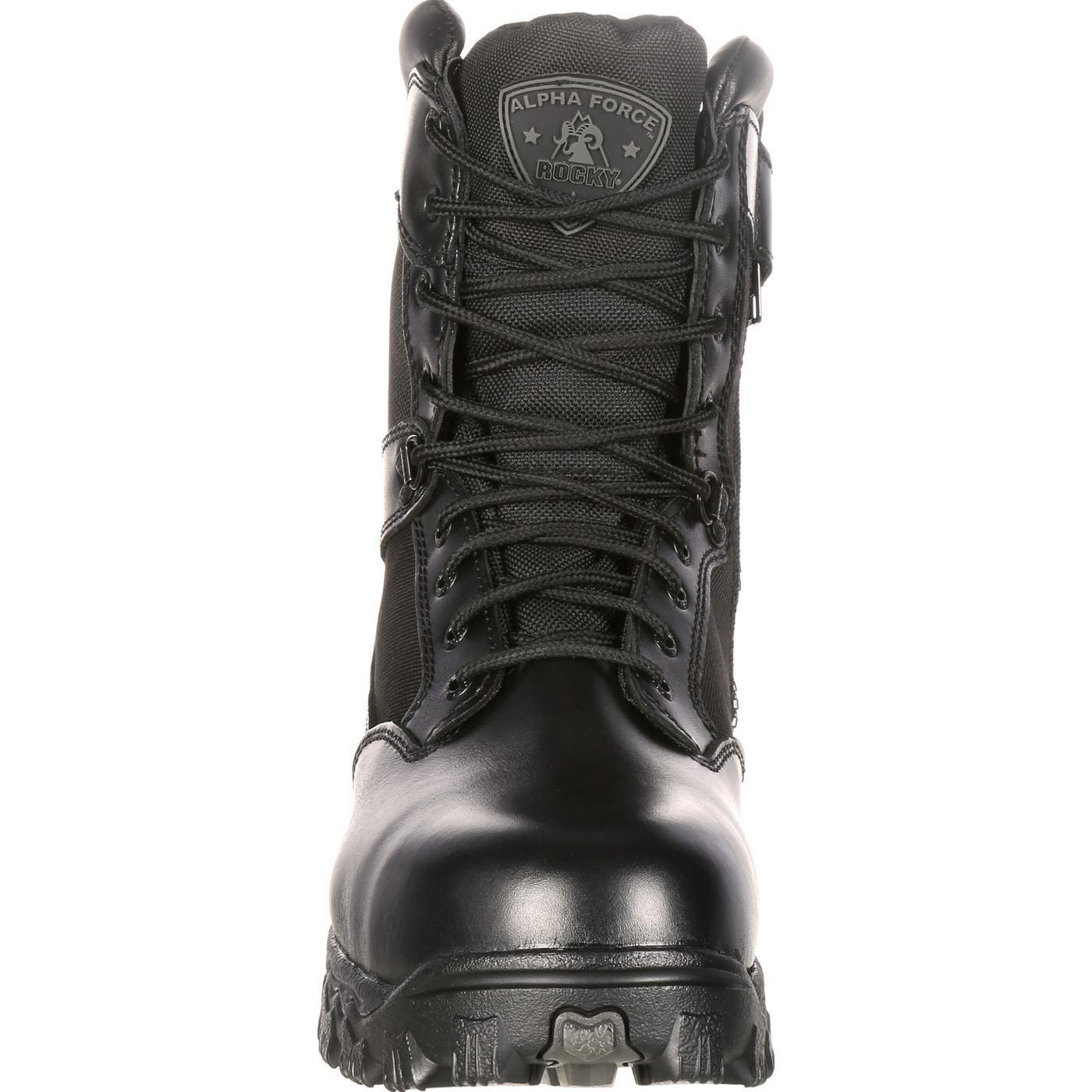 Rocky AlphaForce Zipper Composite Toe Public Service Boot - Rocky