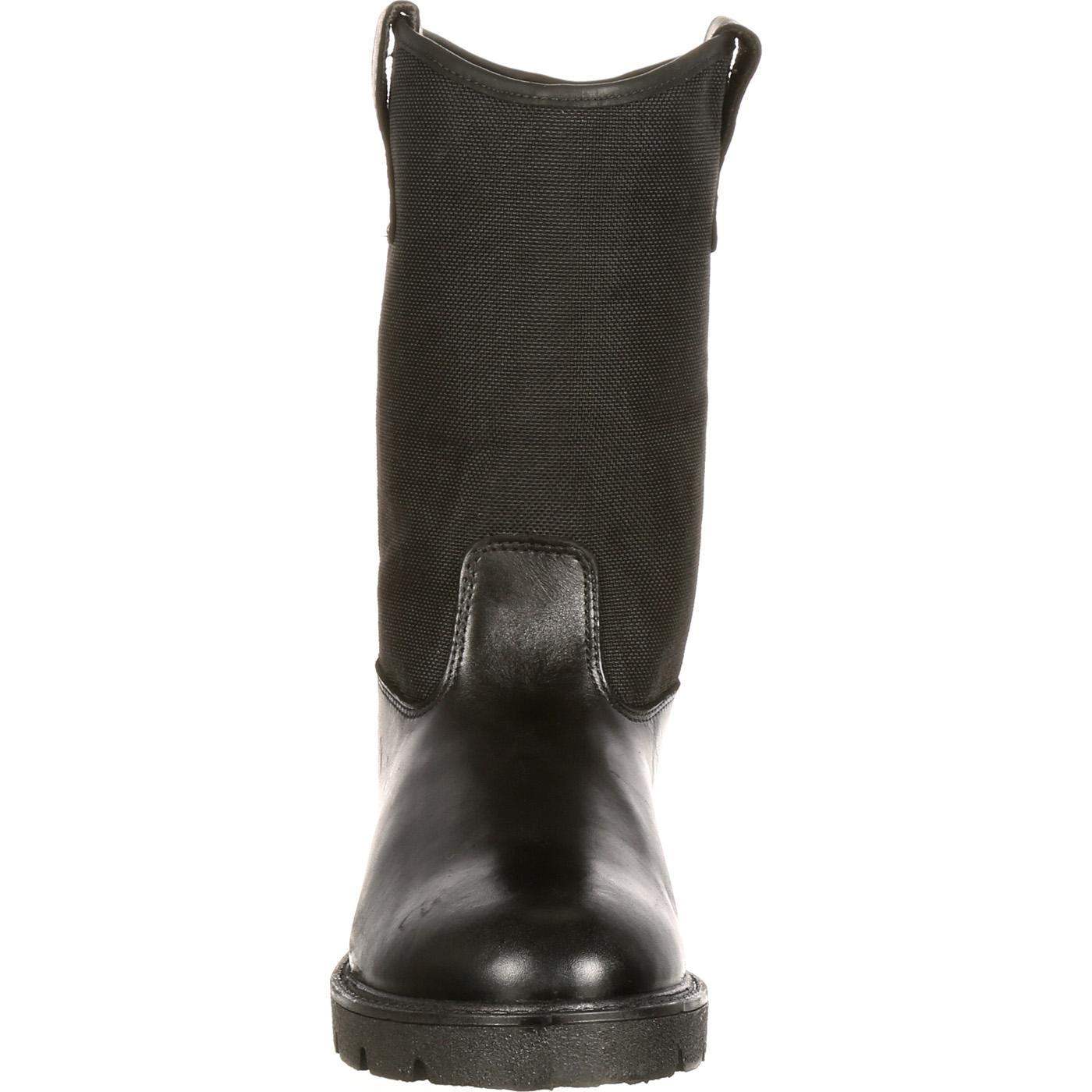 Rocky Warden Pull-On Wellington Public Service Boot - Rocky Boots - Flyclothing LLC