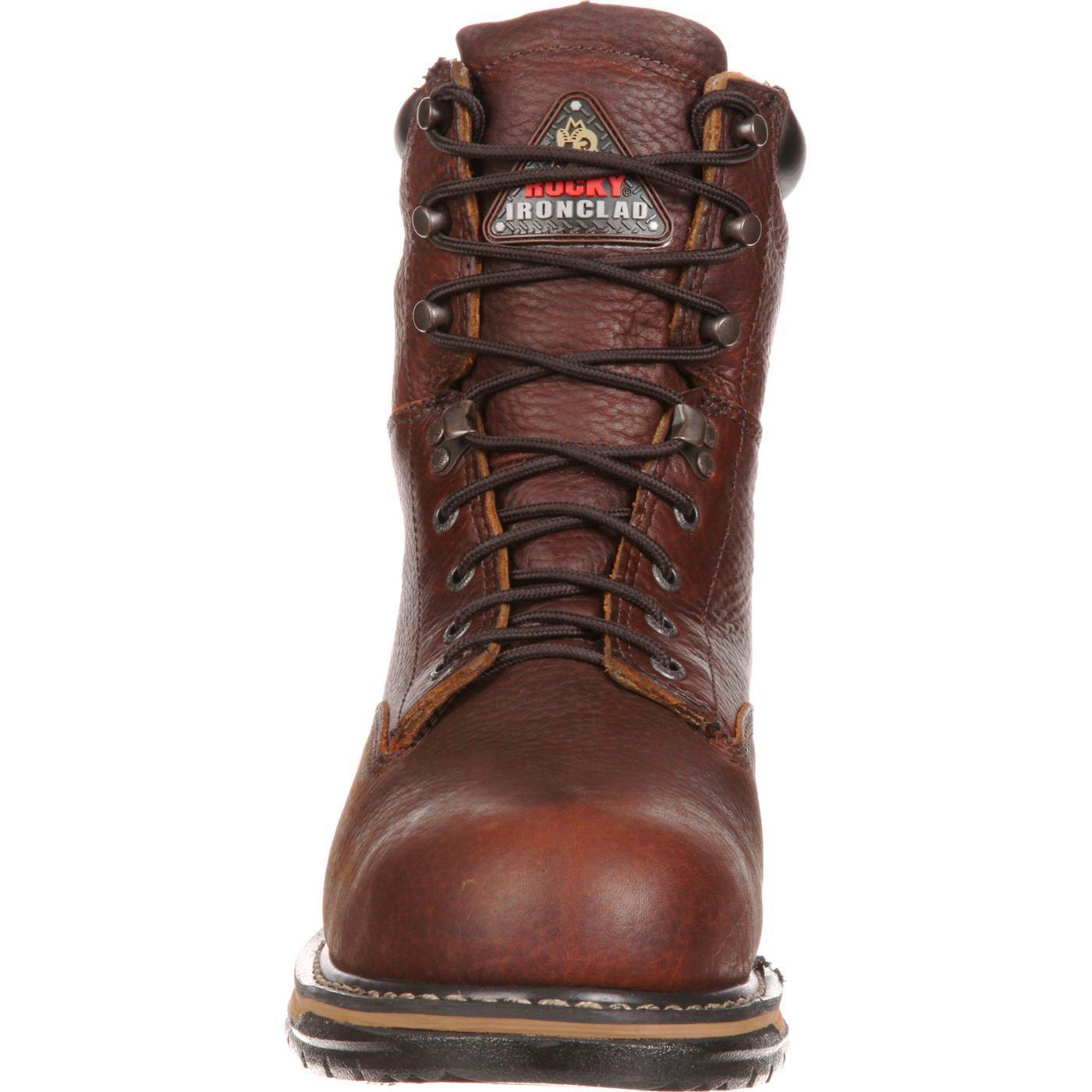 Rocky IronClad Steel Toe Waterproof Work Boot - Flyclothing LLC