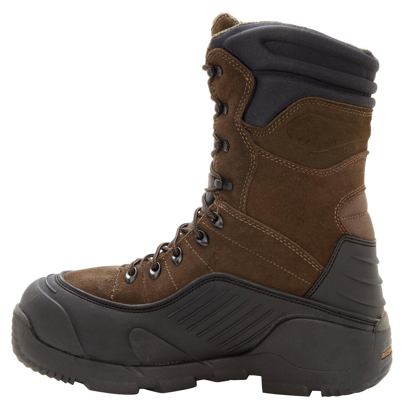 Rocky BlizzardStalker Steel Toe Waterproof 1200G Insulated Work Boot - Flyclothing LLC