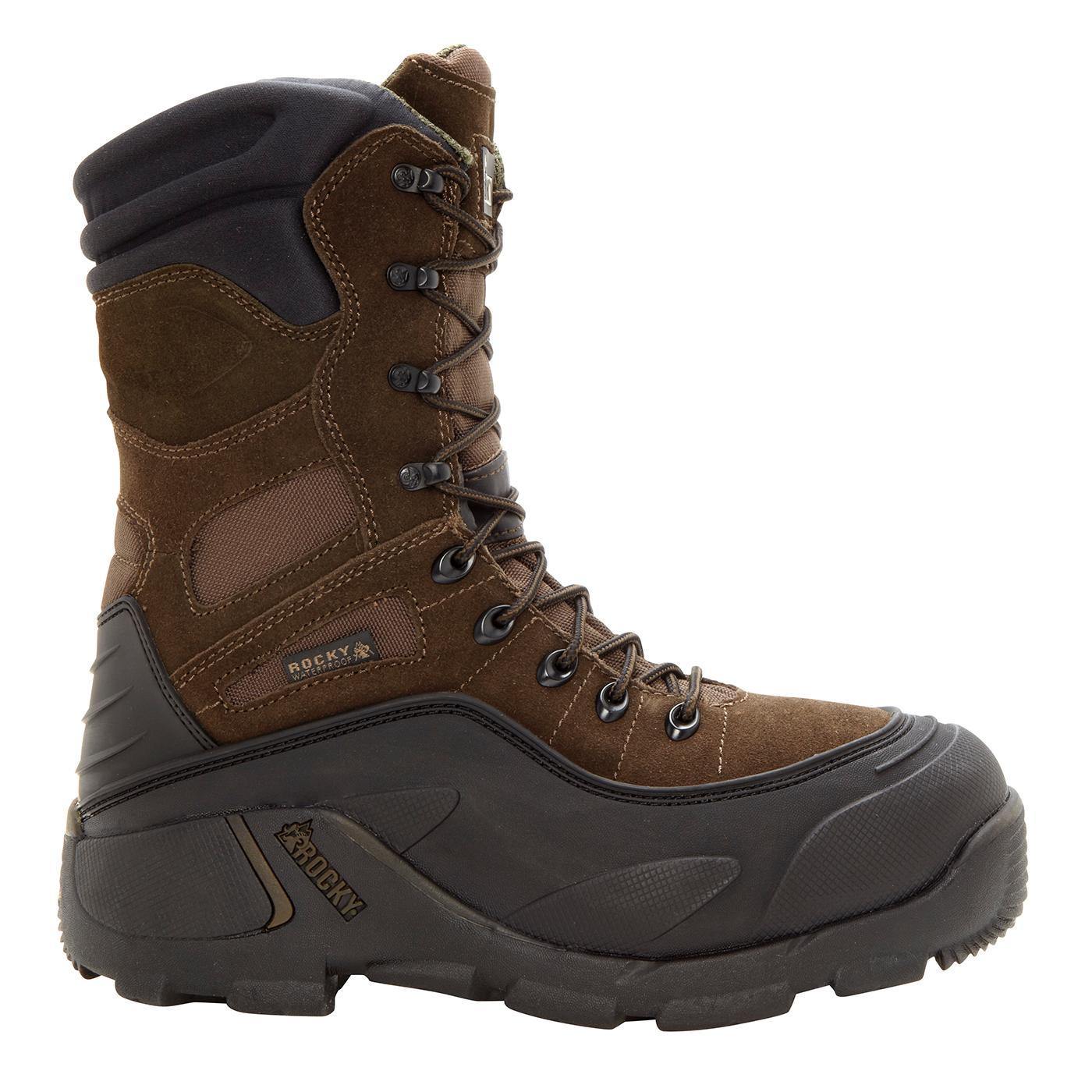 Rocky BlizzardStalker Steel Toe Waterproof 1200G Insulated Work Boot - Flyclothing LLC