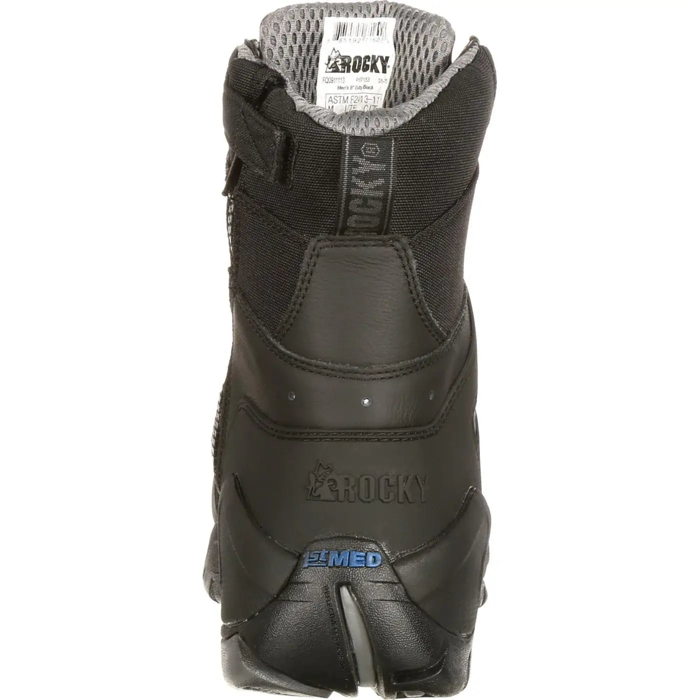 Rocky 1st Med Carbon Fiber Toe Puncture-Resistant Side-Zip Waterproof Public Service Boot - Rocky Boots - Flyclothing LLC