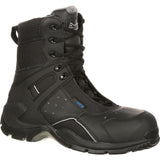Rocky 1st Med Carbon Fiber Toe Puncture-Resistant Side-Zip Waterproof Public Service Boot - Rocky