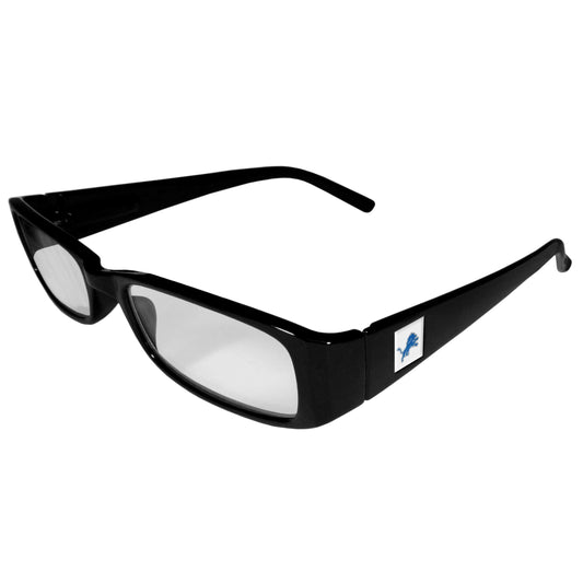 Detroit Lions Black Reading Glasses +2.50 - Flyclothing LLC