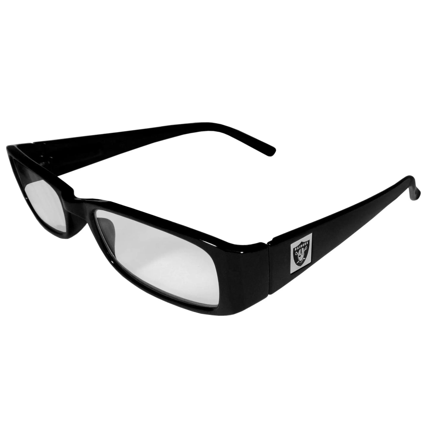 Las Vegas Raiders Black Reading Glasses +1.25 - Siskiyou Buckle - Flyclothing LLC