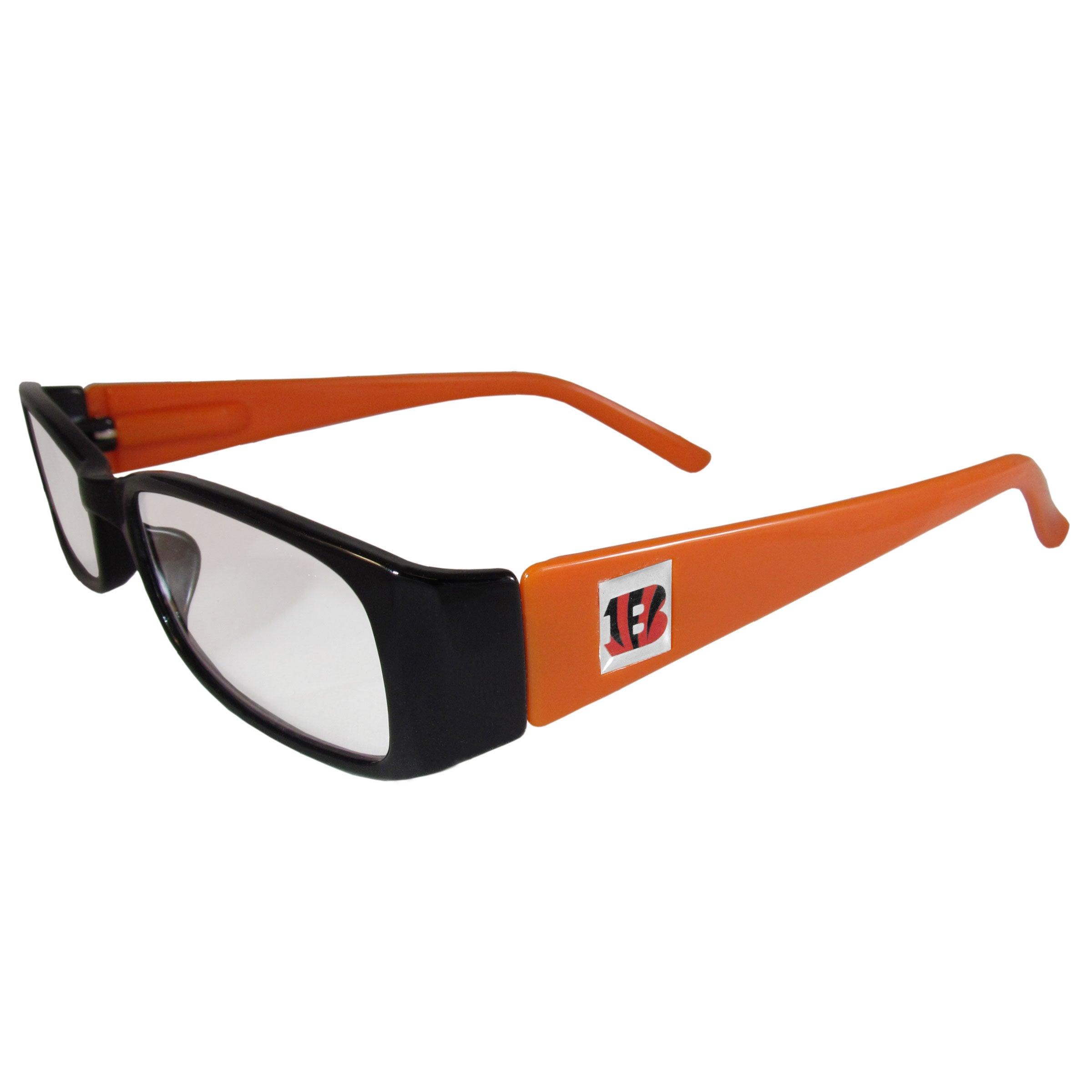 Cincinnati Bengals Reading Glasses +1.25 - Flyclothing LLC