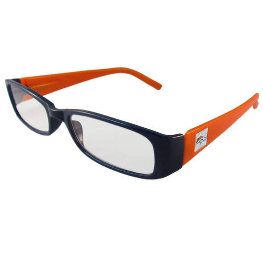 Denver Broncos Reading Glasses +1.25 - Flyclothing LLC