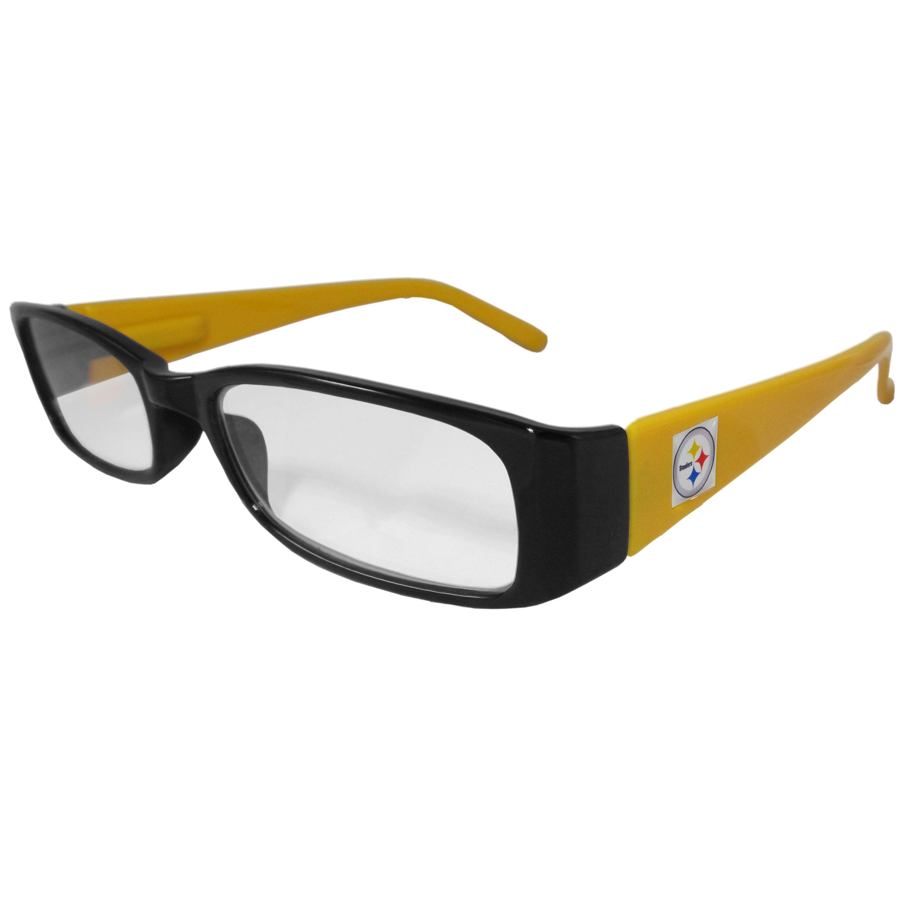 Pittsburgh Steelers Reading Glasses +2.25 - Flyclothing LLC