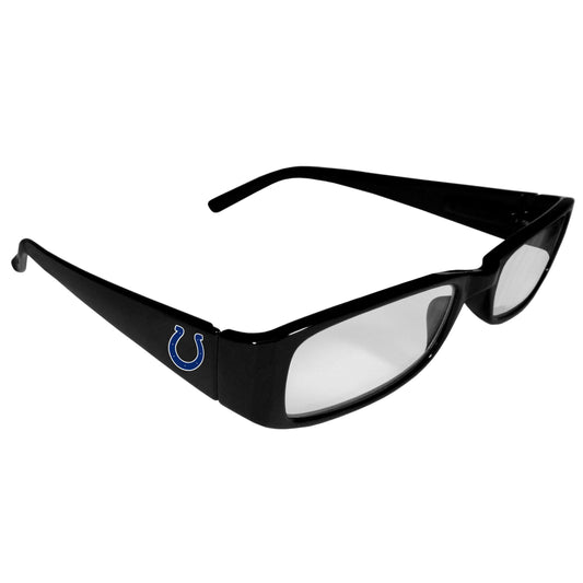 Indianapolis Colts Printed Reading Glasses, +1.25 - Flyclothing LLC