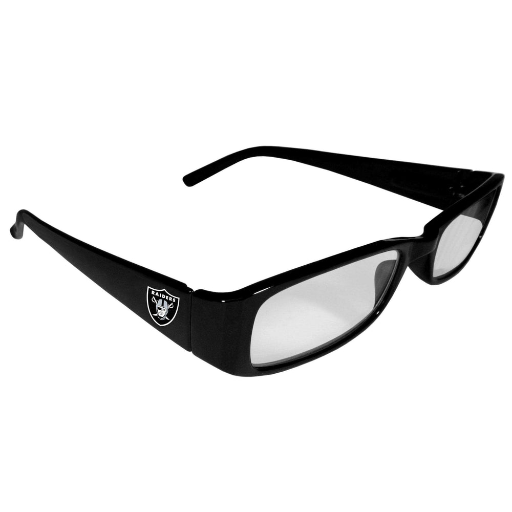 Las Vegas Raiders Printed Reading Glasses, +1.75 - Siskiyou Buckle - Flyclothing LLC