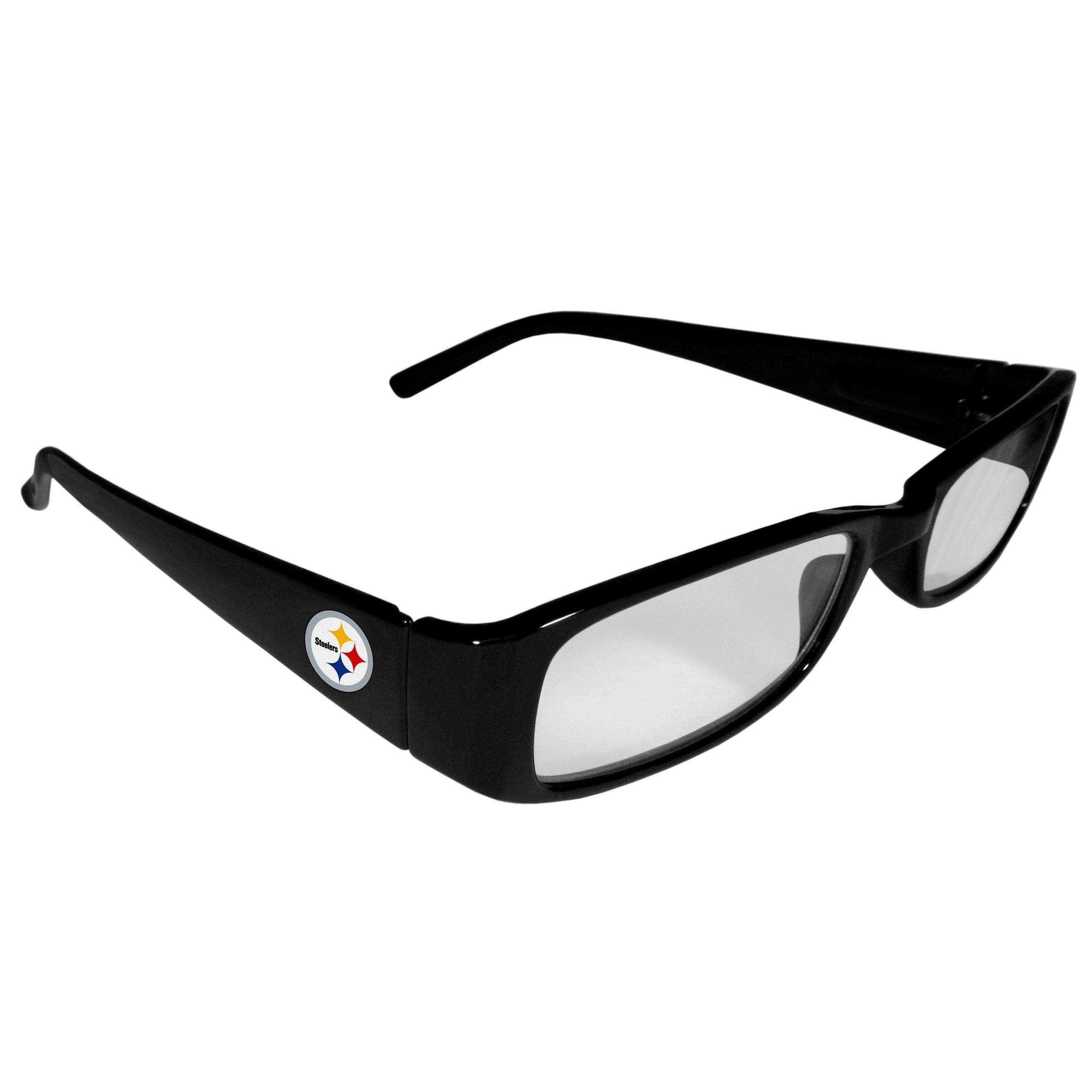 Pittsburgh Steelers Printed Reading Glasses, +1.75 - Flyclothing LLC