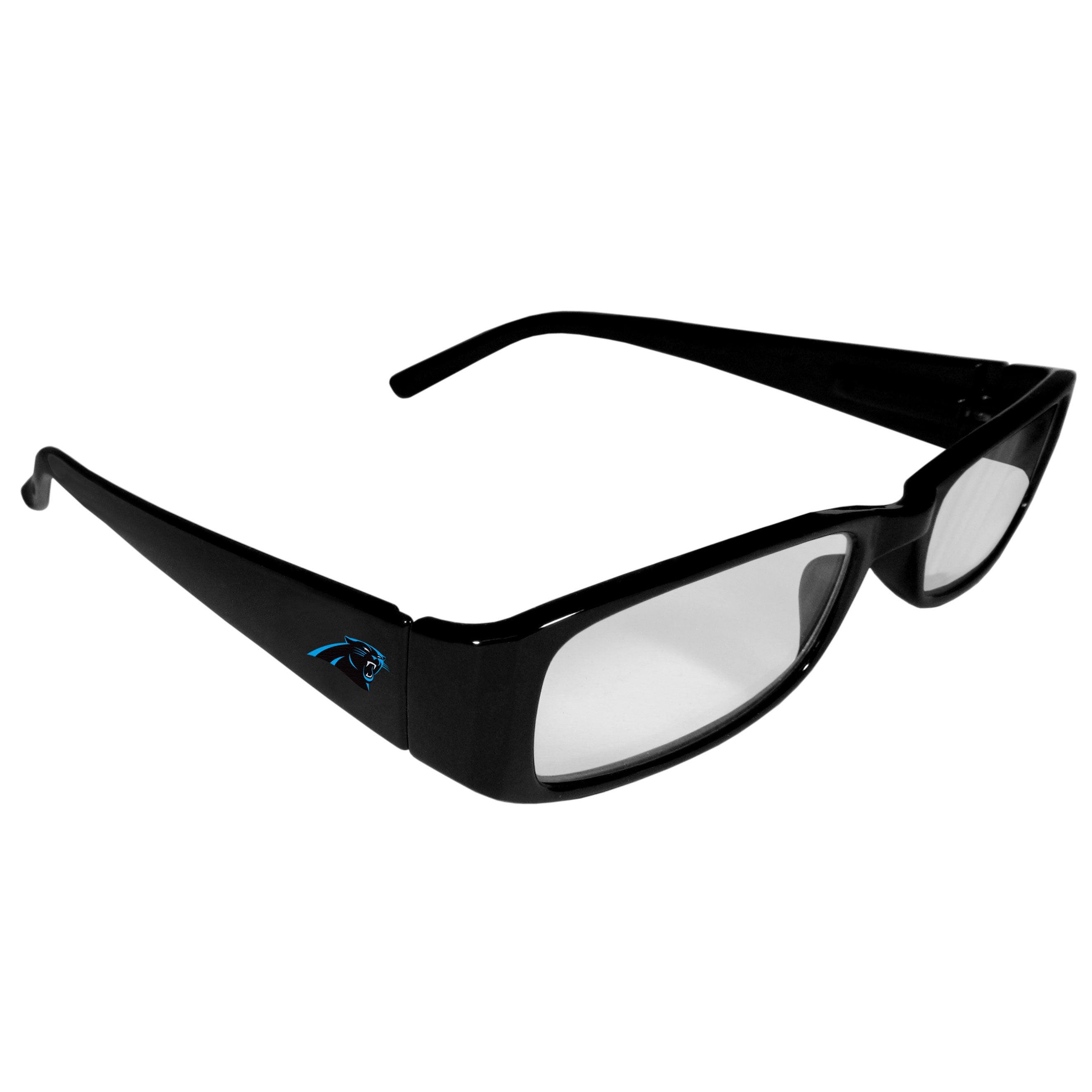 Carolina Panthers Printed Reading Glasses, +1.75 - Flyclothing LLC