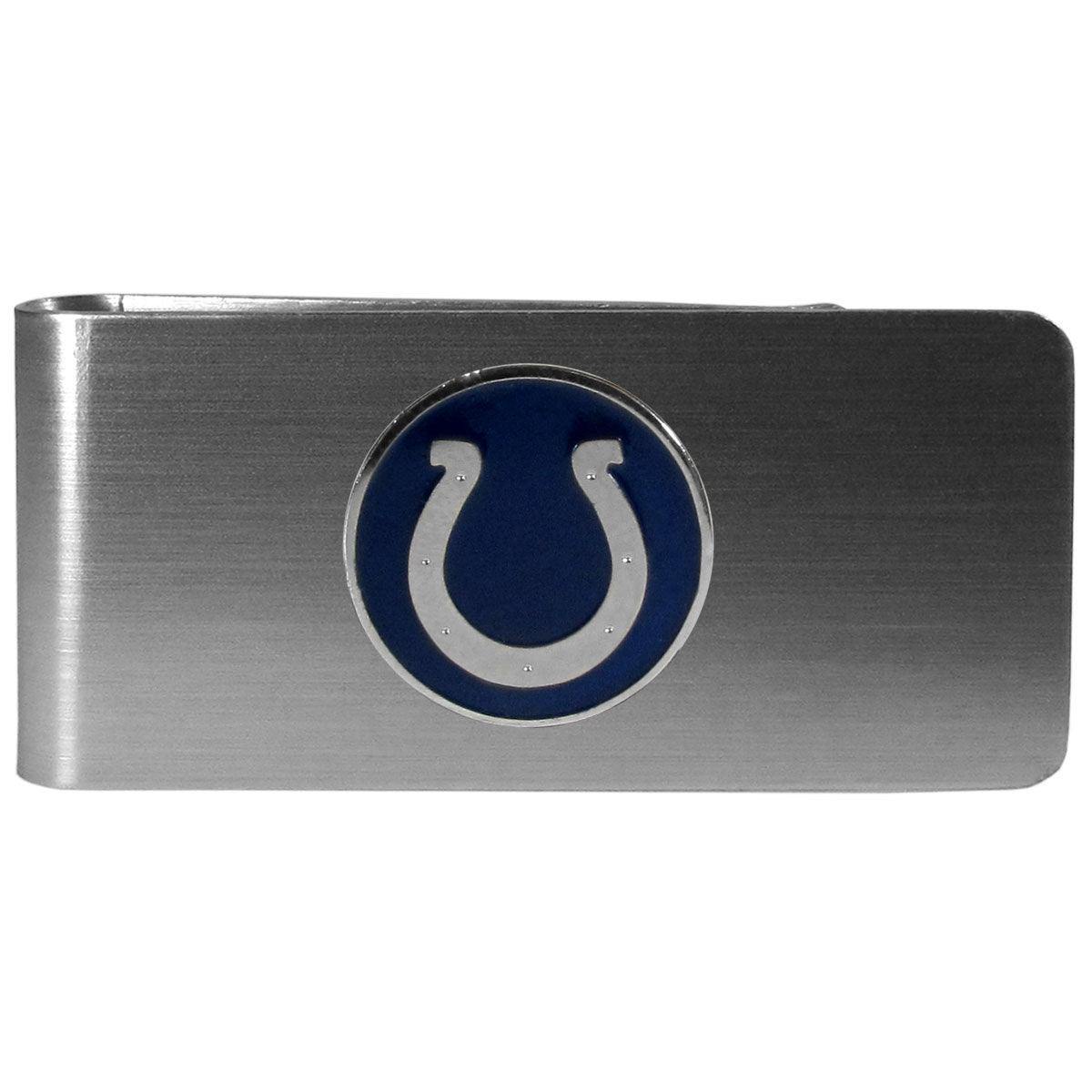 Indianapolis Colts Steel Money Clip, Round - Siskiyou Buckle