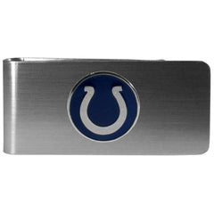 Indianapolis Colts Steel Money Clip, Round - Siskiyou Buckle