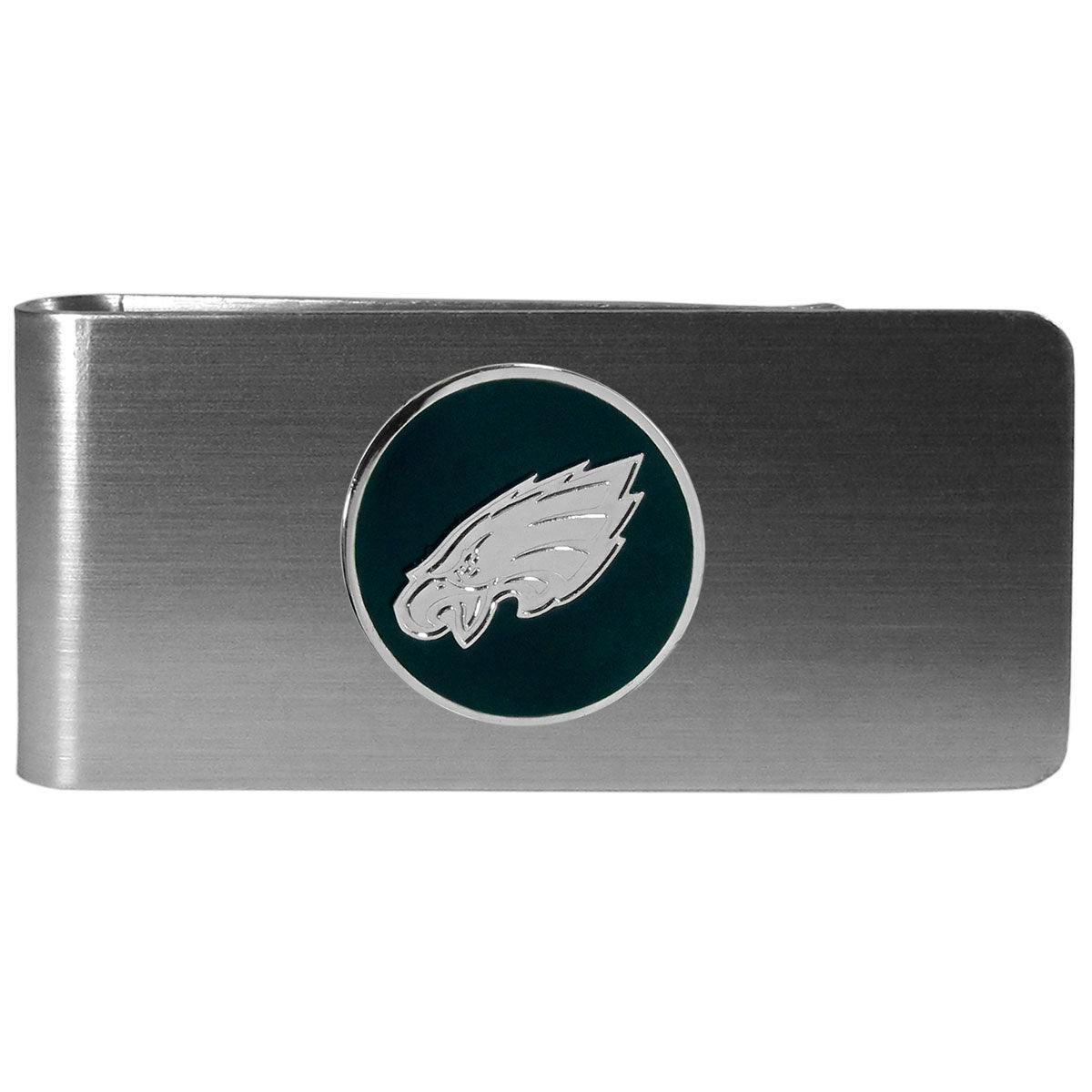 Philadelphia Eagles Steel Money Clip, Round - Siskiyou Buckle