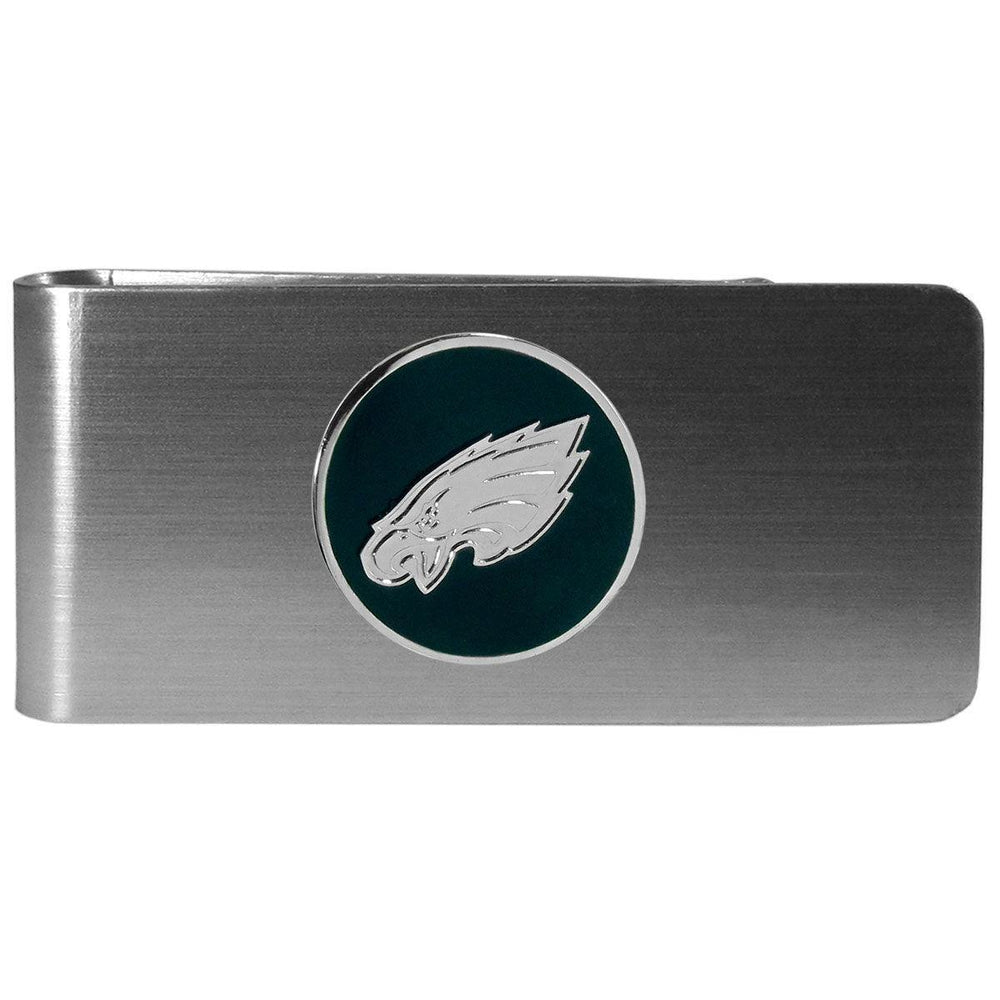Philadelphia Eagles Steel Money Clip, Round - Siskiyou Buckle