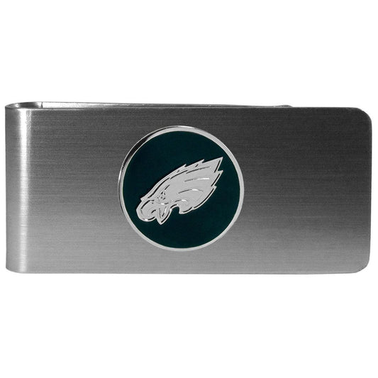 Philadelphia Eagles Steel Money Clip, Round - Siskiyou Buckle