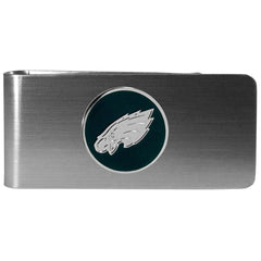 Philadelphia Eagles Steel Money Clip, Round - Siskiyou Buckle