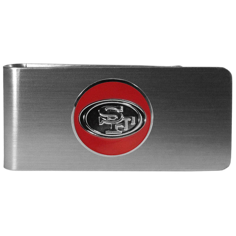 San Francisco 49ers Steel Money Clip, Round - Siskiyou Buckle