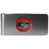 San Francisco 49ers Steel Money Clip, Round - Siskiyou Buckle
