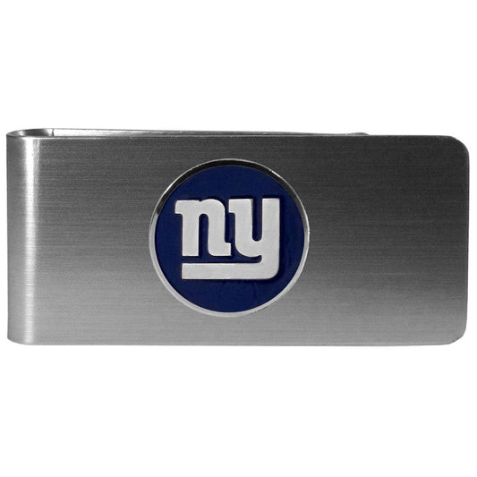 New York Giants Steel Money Clip, Round - Siskiyou Buckle