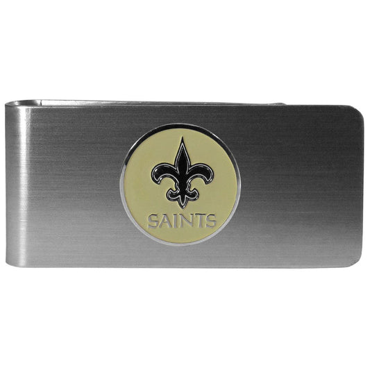 New Orleans Saints Steel Money Clip, Round - Flyclothing LLC