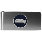 Seattle Seahawks Steel Money Clip, Round - Siskiyou Buckle