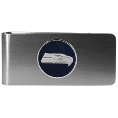 Seattle Seahawks Steel Money Clip, Round - Siskiyou Buckle