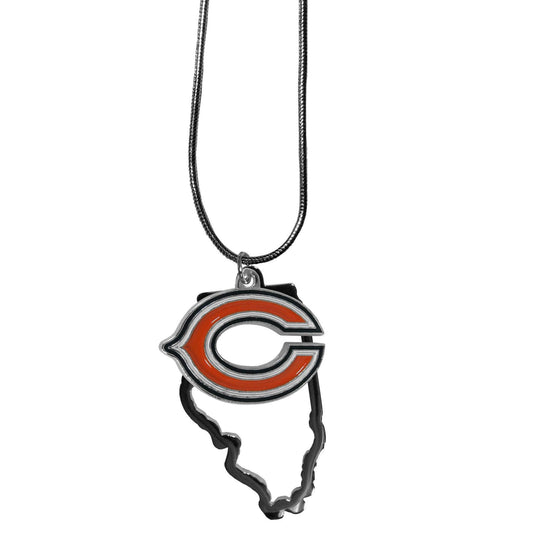Chicago Bears State Charm Necklace - Flyclothing LLC