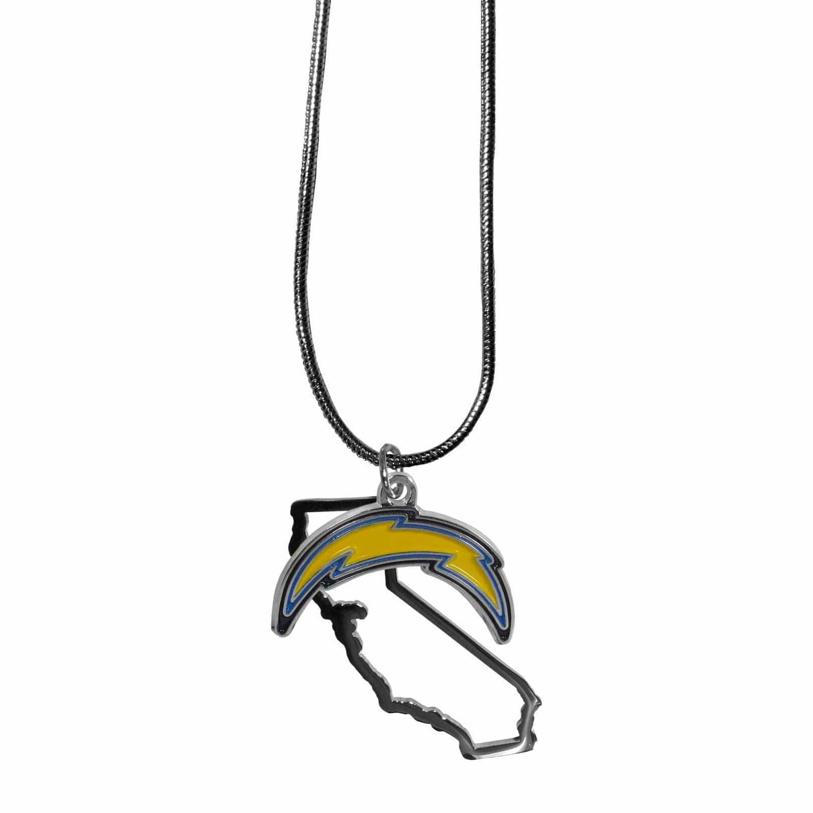 Los Angeles Chargers State Charm Necklace - Siskiyou Buckle