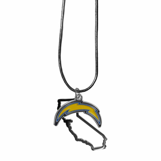 Los Angeles Chargers State Charm Necklace - Siskiyou Buckle
