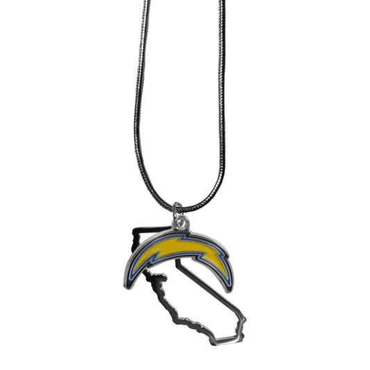 Los Angeles Chargers State Charm Necklace - Flyclothing LLC