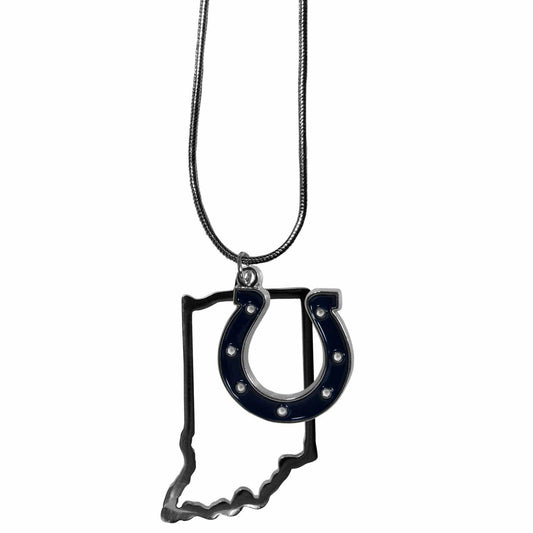 Indianapolis Colts State Charm Necklace - Siskiyou Buckle
