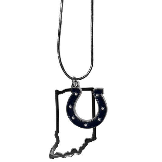 Indianapolis Colts State Charm Necklace - Flyclothing LLC