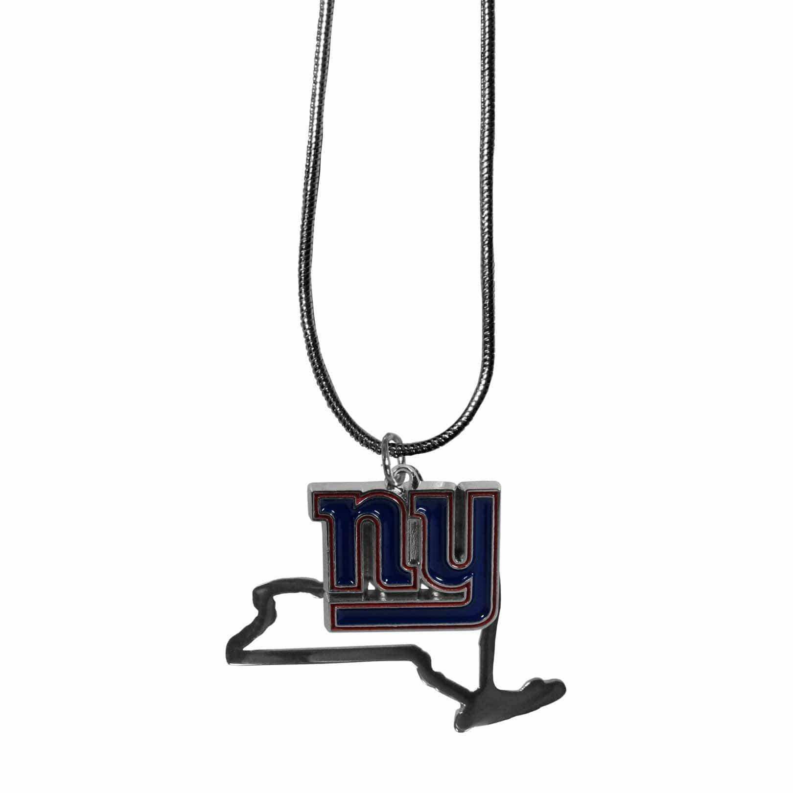 New York Giants State Charm Necklace - Siskiyou Buckle - Flyclothing LLC