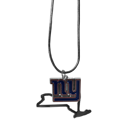 New York Giants State Charm Necklace - Flyclothing LLC